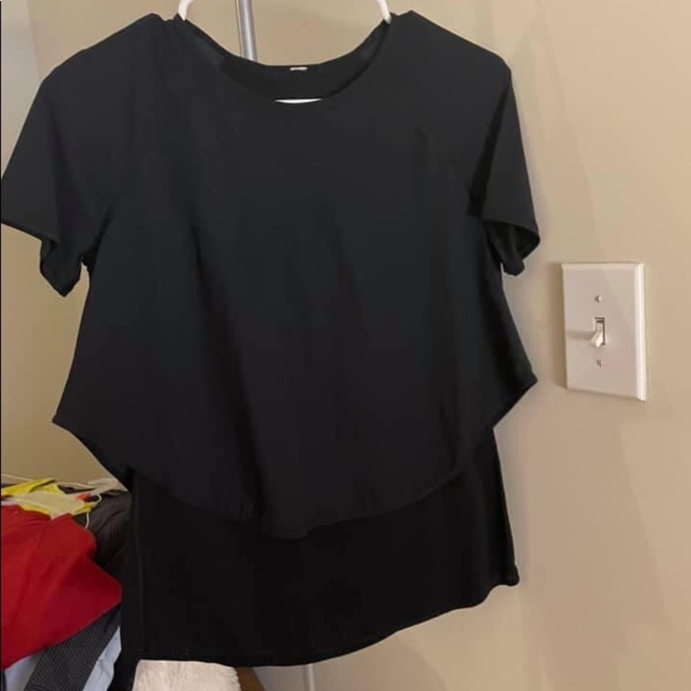 Lulu lemon two layer tshirt